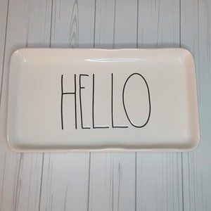 Rae Dunn Hello Tray